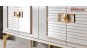 Mobila moderna living de Lux alb ivory Veyron