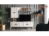 Mobila moderna living de Lux alb ivory Veyron