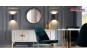 Mobila moderna living de Lux alb ivory Veyron