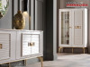 Mobila moderna living de Lux alb ivory Veyron