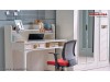 Mobila Dormitor alb fildes Dulap 5 usi Pat 160 Veyron de Lux Modern VRN