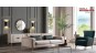 Canapea de Lux crem pt. living modern elegant Veyron