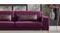 Canapea extensibila violet 3 locuri Veyron - moderna de lux