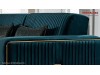 Canapea extensibila verde smarald marin Veyron Gold VRN 3L
