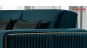 Canapea extensibila verde smarald marin Veyron Gold VRN 3L