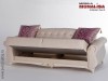 Canapea Eleganta de lux Extensibila 3 Locuri Vienna crem