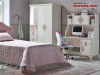 Mobila camera copii tineret alb fildes Vienna