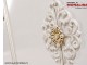 Mobila de lux dormitor alb Ivory matrimonial Vienna