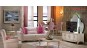 Mobila Living de Lux Vienna Alb fildes model elegant