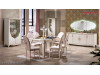 Mobila Living de Lux Vienna Alb fildes model elegant