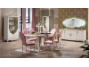 Mobila Living de Lux Vienna Alb fildes model elegant