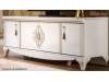 Comoda TV pt. Living elegant - Vienna alb fildes de Lux