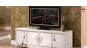 Comoda TV pt. Living elegant - Vienna alb fildes de Lux
