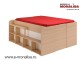 Pat dormitor Multifunctional cu Depozitare Space UP