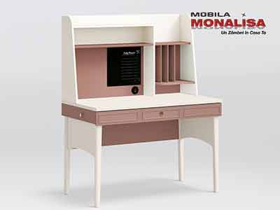 Birou studiu camera fete roz