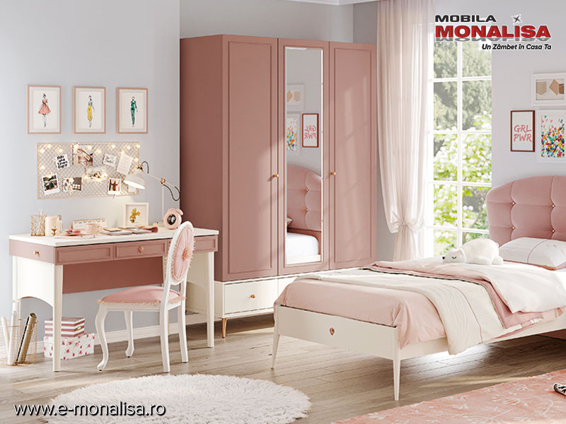 Birou roz pudra pentru camera fete Elegance - Cilek birou roz pudra pentru camera fetelor Elegance - Cilek