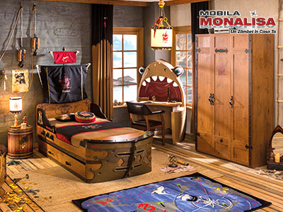 Colectie Tematica mobila Camera Copii Pirate Cilek