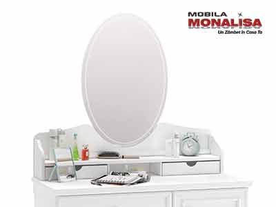 Oglinda ovala pt camera fete