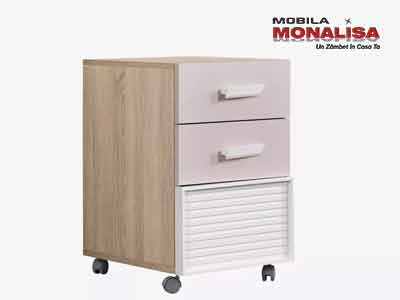 Rollbox cu roti si sertare