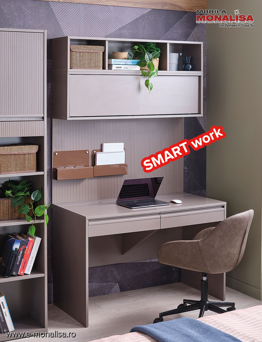 Birou Complet modern pt. Tineret Shadow Kupa birou camera tineret moderna shadow kupa preturi si modele