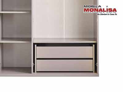 Modul sertare in interior Dulapuri 2 si 3 usi