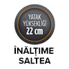 Inaltime saltea 22 cm