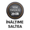 Inaltime saltea 29 cm